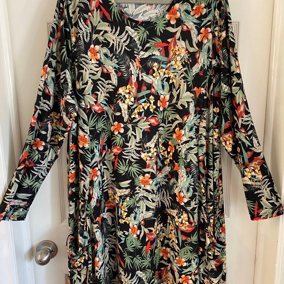 Label Be tropical print dress, W24 - Picture 1 of 8